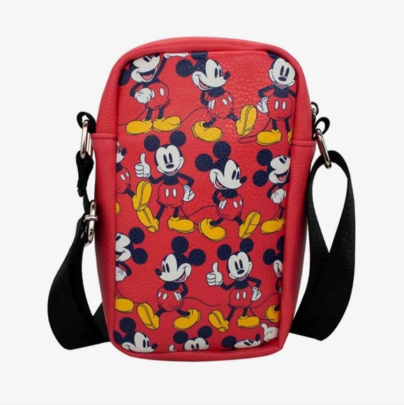 UPDATE Disney Mickey Mouse Poses Crossbody by BuckleDown & Mickey Ears Adult Cap - Picture 5 of 8
